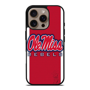 OLE MISS REBELS iPhone 16 Pro Case