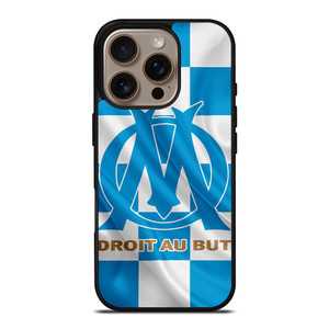 OLYMPIQUE DE MARSEILLE FC LOGO iPhone 16 Pro Case OLYMPIQUE DE MARSEILLE FC LOGO iPhone 16 Pro Case