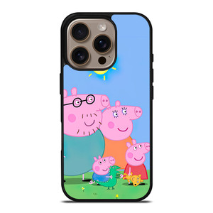 PEPPA PIG FAMILY iPhone 16 Pro Case PEPPA PIG FAMILY iPhone 16 Pro Case