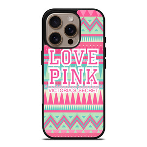 PINK VICTORIA'S SECRET iPhone 16 Pro Case PINK VICTORIA'S SECRET iPhone 16 Pro Case