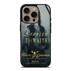 PIRATES OF THE CARIBBEAN BRENTON THWAITES iPhone 16 Pro Case PIRATES OF THE CARIBBEAN BRENTON THWAITES iPhone 16 Pro Case