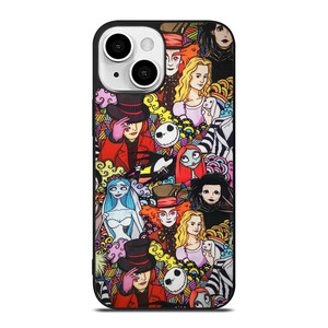 TIM BURTON CHARACTERS iPhone 13 Mini Case