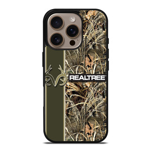 REALTREE CAMO LOGO iPhone 16 Pro Case REALTREE CAMO LOGO iPhone 16 Pro Case