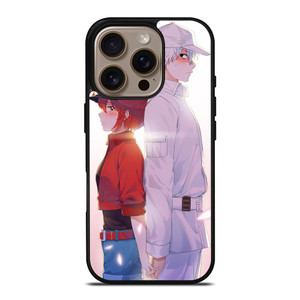 RED BLOOD AND WHITE BLOOD CELLS AT WORK iPhone 16 Pro Case RED BLOOD AND WHITE BLOOD CELLS AT WORK iPhone 16 Pro Case
