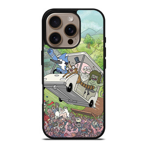 REGULAR SHOW ART iPhone 16 Pro Case