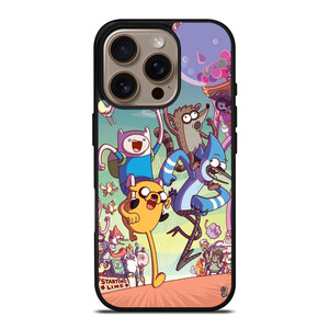 REGULAR SHOW CHARACTERS ART iPhone 16 Pro Case