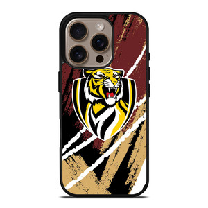 RICHMOND TIGERS AFL ICON iPhone 16 Pro Case RICHMOND TIGERS AFL ICON iPhone 16 Pro Case