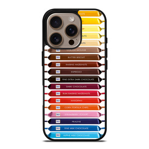 RITTER SPORT CHOCOLATE LIST iPhone 16 Pro Case