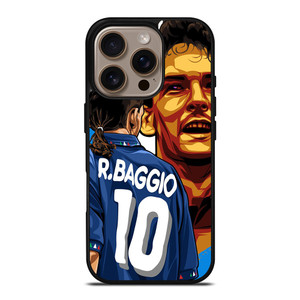 ROBERTO BAGGIO LEGEND ITALY ART iPhone 16 Pro Case ROBERTO BAGGIO LEGEND ITALY ART iPhone 16 Pro Case