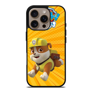 RUBBLE PAW PATROL iPhone 16 Pro Case RUBBLE PAW PATROL iPhone 16 Pro Case