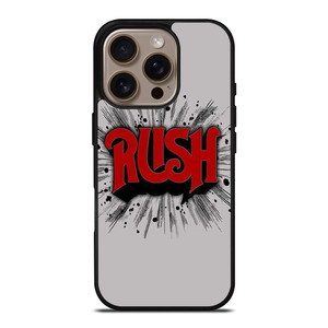 RUSH ROCK BAND iPhone 16 Pro Case