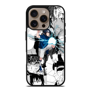SASUKE UCHIHA COLLAGE 3 iPhone 16 Pro Case
