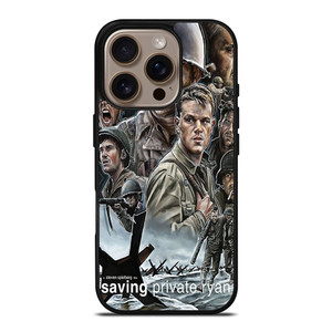 SAVING PRIVATE RYAN MOVIE POSTER iPhone 16 Pro Case SAVING PRIVATE RYAN MOVIE POSTER iPhone 16 Pro Case