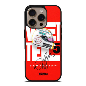 SEBASTIAN VETTEL HELMET iPhone 16 Pro Case SEBASTIAN VETTEL HELMET iPhone 16 Pro Case