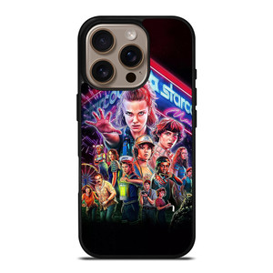 STRANGER THINGS CHARACTERS iPhone 16 Pro Case