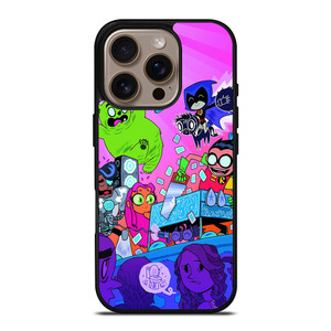 TEEN TITANS ART CARTOON iPhone 16 Pro Case TEEN TITANS ART CARTOON iPhone 16 Pro Case