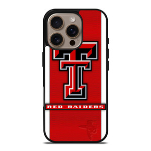 TEXAS TECH RED RAIDERS LOGO iPhone 16 Pro Case