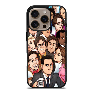 THE OFFICE SERIAL MOVIE CHARACTERS iPhone 16 Pro Case THE OFFICE SERIAL MOVIE CHARACTERS iPhone 16 Pro Case