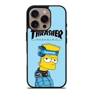 THRASHER MAGAZINE BART iPhone 16 Pro Case THRASHER MAGAZINE BART iPhone 16 Pro Case