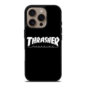 THRASHER MAGAZINE BLACK iPhone 16 Pro Case THRASHER MAGAZINE BLACK iPhone 16 Pro Case