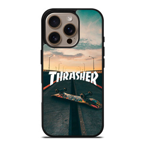 THRASHER MAGAZINE SKATEBOARD iPhone 16 Pro Case THRASHER MAGAZINE SKATEBOARD iPhone 16 Pro Case
