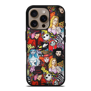 TIM BURTON CHARACTERS iPhone 16 Pro Case TIM BURTON CHARACTERS iPhone 16 Pro Case