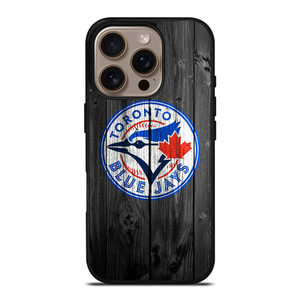 TORONTO BLUE JAYS WOODEN iPhone 16 Pro Case TORONTO BLUE JAYS WOODEN iPhone 16 Pro Case
