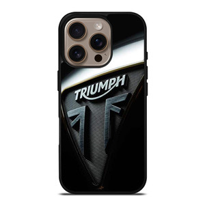 TRIUMPH MOTORCYCLE LOGO iPhone 16 Pro Case