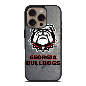 UNIVERSITY OF GEORGIA BULLDOGS iPhone 16 Pro Case UNIVERSITY OF GEORGIA BULLDOGS iPhone 16 Pro Case