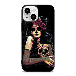 SUGAR SKULL GIRL iPhone 13 Mini Case SUGAR SKULL GIRL iPhone 13 Mini Case