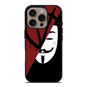 V FOR VENDETTA LOGO 2 iPhone 16 Pro Case V FOR VENDETTA LOGO 2 iPhone 16 Pro Case