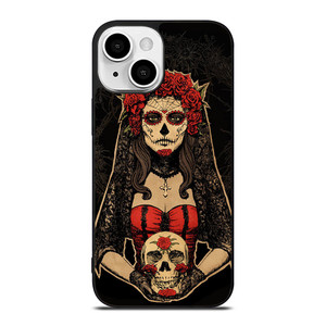 SUGAR SKULL GIRL 2 iPhone 13 Mini Case SUGAR SKULL GIRL 2 iPhone 13 Mini Case