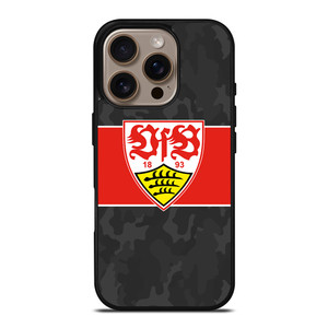 VFB STUTTGART LOGO CAMO iPhone 16 Pro Case