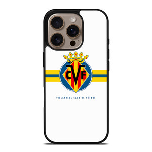 VILLARREAL CLUB DE FUTBO LOGO iPhone 16 Pro Case