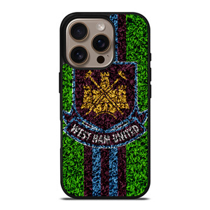WEST HAM UNITED LOGO ART iPhone 16 Pro Case WEST HAM UNITED LOGO ART iPhone 16 Pro Case
