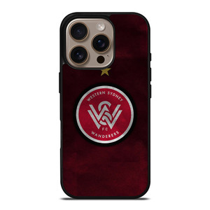 WESTERN SYDNEY WANDERERS FC LOGO iPhone 16 Pro Case