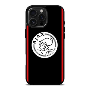 AJAX AMSTERDAM FC LOGO iPhone 16 Pro Max Case AJAX AMSTERDAM FC LOGO iPhone 16 Pro Max Case