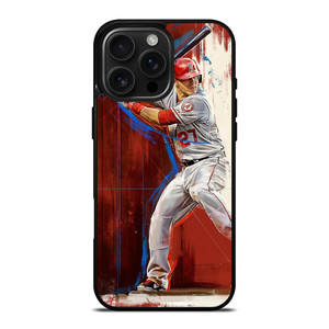 ART OF MIKE TROUT ANGELS iPhone 16 Pro Max Case ART OF MIKE TROUT ANGELS iPhone 16 Pro Max Case