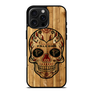 ATLANTA FALCONS SKULL 2 iPhone 16 Pro Max Case ATLANTA FALCONS SKULL 2 iPhone 16 Pro Max Case
