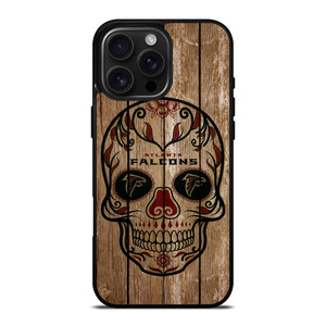 ATLANTA FALCONS SKULL iPhone 16 Pro Max Case