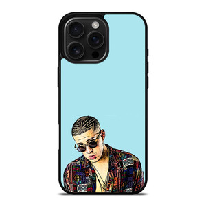 BAD BUNNY ART iPhone 16 Pro Max Case BAD BUNNY ART iPhone 16 Pro Max Case