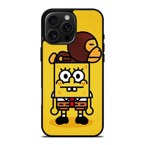 BAPE BABY MILO SPONGEBOB iPhone 16 Pro Max Case