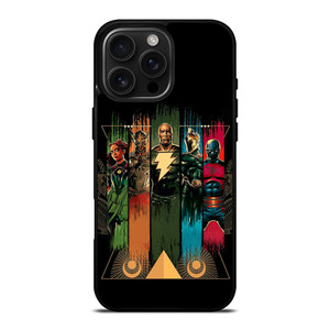 BLACK ADAM CHARACTERS ARTS iPhone 16 Pro Max Case BLACK ADAM CHARACTERS ARTS iPhone 16 Pro Max Case