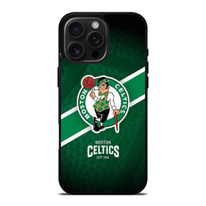 BOSTON CELTICS LOGO 3 iPhone 16 Pro Max Case