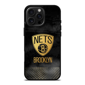 BROOKLYN NETS LOGO 3 iPhone 16 Pro Max Case