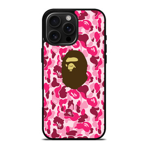 CAMO BAPE LOGO 2 iPhone 16 Pro Max Case