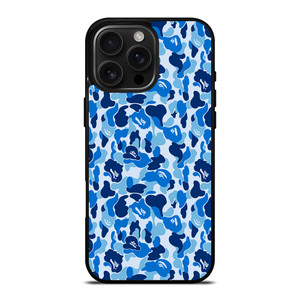 CAMO BAPE LOGO iPhone 16 Pro Max Case
