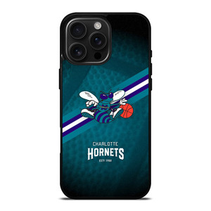 CHARLOTTE HORNETS LOGO 3 iPhone 16 Pro Max Case CHARLOTTE HORNETS LOGO 3 iPhone 16 Pro Max Case