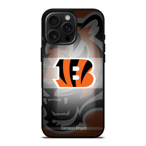 CINCINNATI BENGALS LOGO iPhone 16 Pro Max Case