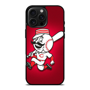 CINCINNATI REDS MLB LOGO iPhone 16 Pro Max Case